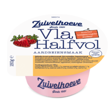 Boer'n Vla® Aardbei zonder toegevoegde suiker 150g